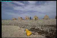 Slave huts on Bonaire